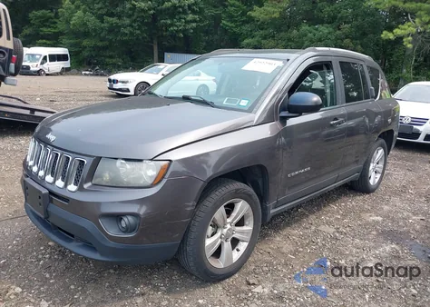 2016 Jeep Compass Sport из США, поврежденный, VIN 1C4NJCBA2GD611662